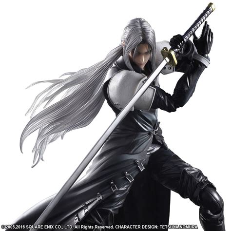 It would be ridiculous to do a final fantasy vii series and not include that most dastardly and pernicious of rpg video game foes: Final Fantasy VII - Sephiroth Play Arts Action Figure ...