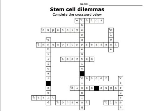 Use A Microscope Crossword Puzzle Answers Micropedia