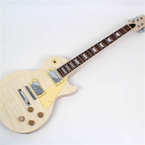 Les Paul Style Guitar Kit Flame Maple Diy Guitars