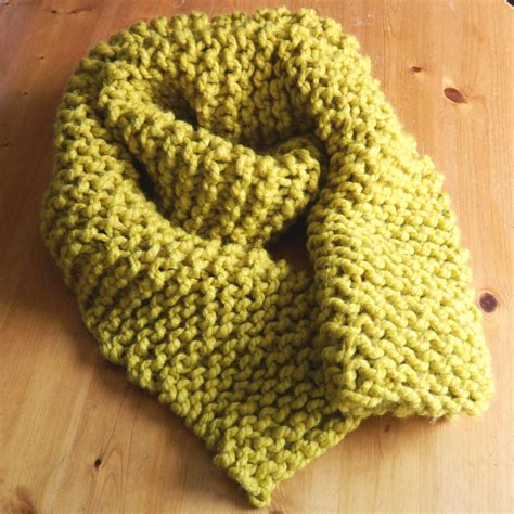 Garter Stitch Scarf — Sarah Jane Seamstress