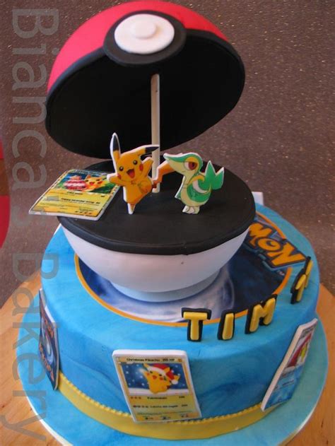 Pokémon Birthday Cake Decorated Cake By Biancas Bakery Cakesdecor