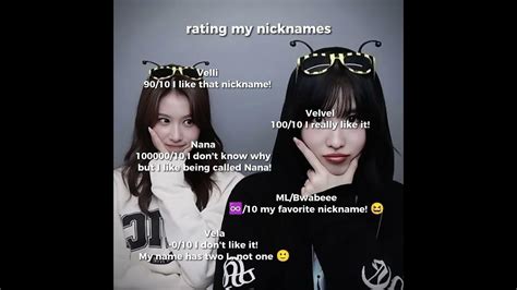 Rating My Nickname Kpop Nicknames Trendingshorts Youtube