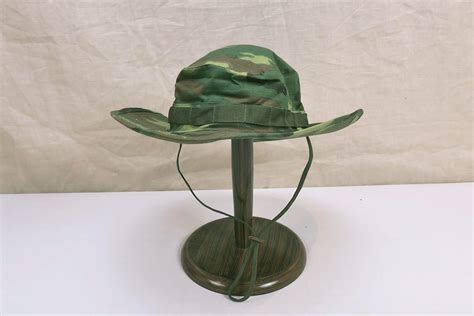 Issued Original Vintage Vietnam War Erdl Camouflage Boonie Hat Size 6 7