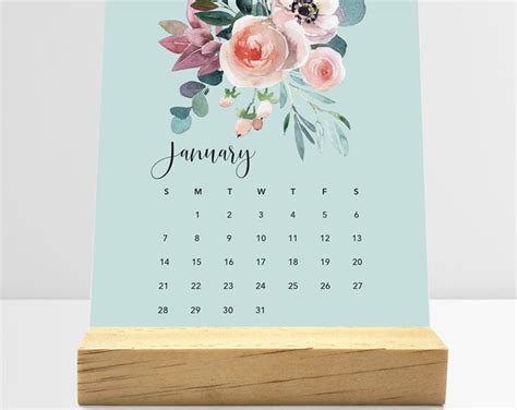 2023 Desk Calendar Favorites Watercolor Designs T Tina Labadini