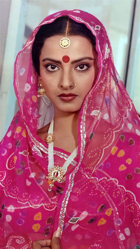 Rekha Bollywood Actress Vintage Hd Phone Wallpaper Pxfuel