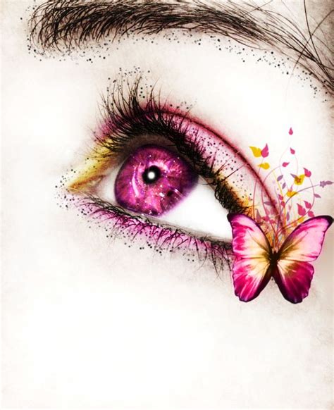 Ƹ̵̡Ӝ̵̨̄Ʒ Butterfly Butterfly Eyes Eye Makeup Art Eyeball Art