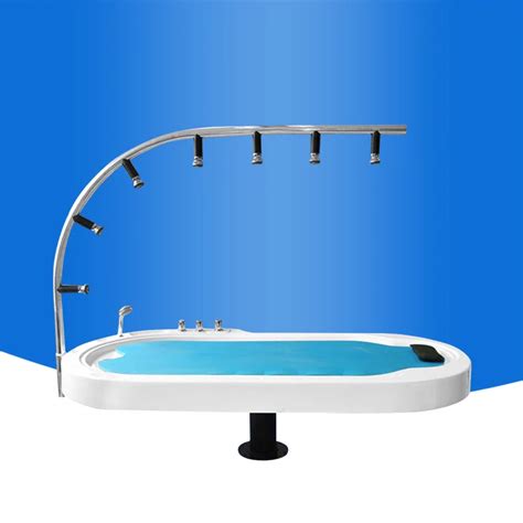 New Design Hydrotherapy Massage Spa Usa Acrylic Vichy Shower Bed Buy Spa Massage Vichy Shower