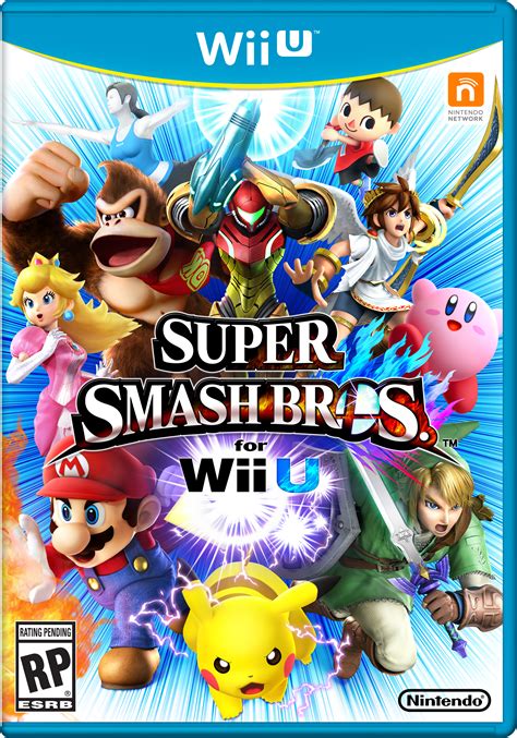 Heres The Super Smash Bros Wii U And Nintendo 3ds Box Art My