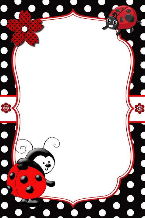 Moldura Ladybug Png Free Logo Image