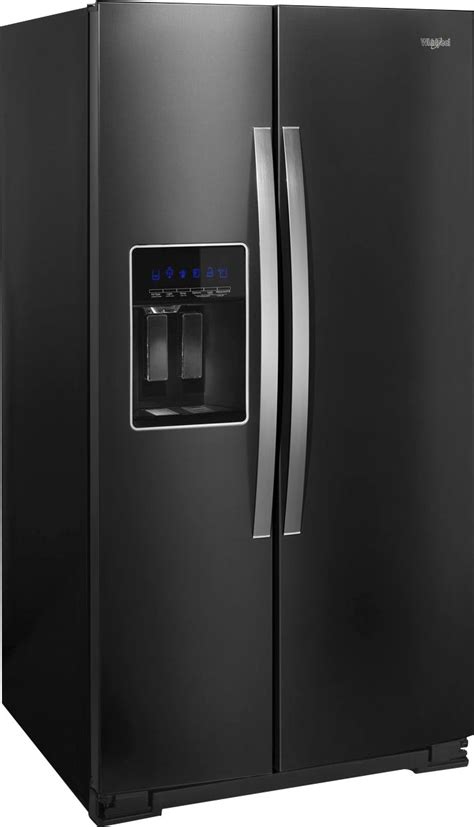 Whirlpool 284 Cu Ft Side By Side Refrigerator With Water And Ice
