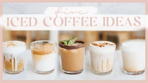 Iced Coffee Ideas You Can Make At Home Mint Mocha Toasted Coconut