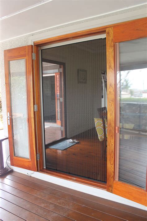 French Door Retractable Fly Screen Fly Screen Doors French Doors