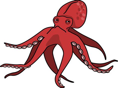 Octopus Clipart Illustrations 2 Octopus Clip Art Vector Image Clipartix