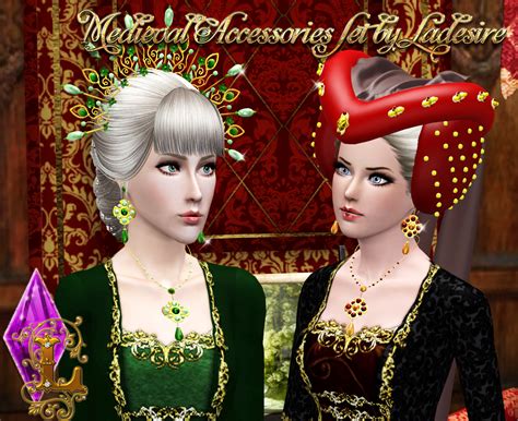 My Sims 3 Blog Medieval Accessories Set By Ladesire