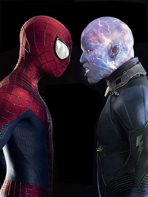 Gwen follows, and together, they restore power, and. First Official Look at Electro in AMAZING SPIDER-MAN 2 ...