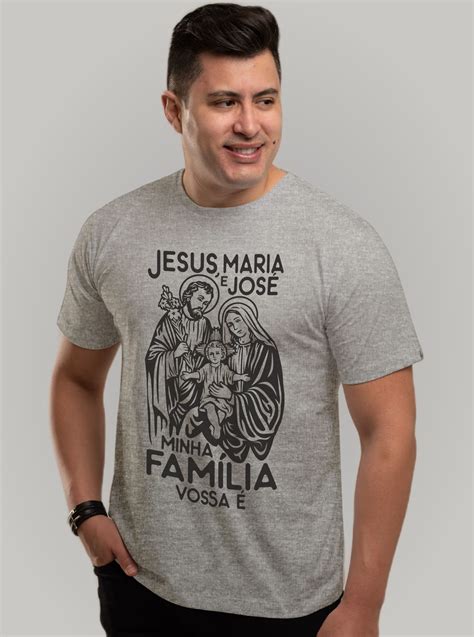Camiseta Sagrada Família Atacado Camisetas Católicas Sersanto