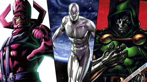 Galactus Drdoom And Silver Surfer Part Of The Fox Marvel
