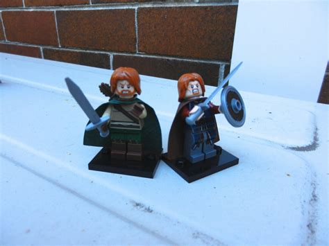 Lego Faramir And Boromir In Battle Lego Sons Of Denethor I Flickr