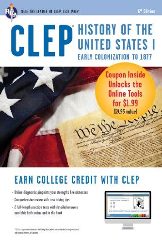 Pdf Download Ebook Clep History Of The United States I Wonline Prac