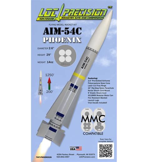 Aim 54c Phoenix Semi Scale Flying Replica Of The Air To Air Missile