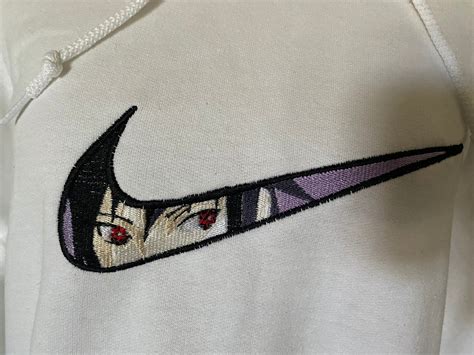 Anime Embroidered Sweatshirt Hoodie Or Crewneck Etsy