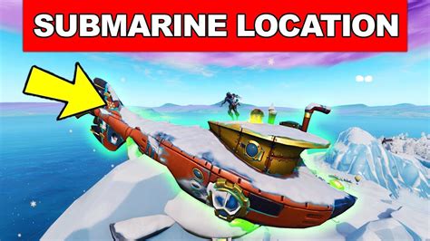 Dance On Top Of A Submarine Location Week 1 Challenges Fortnite