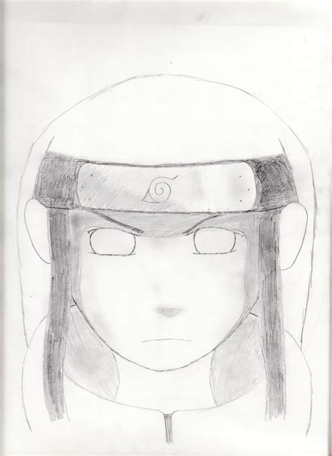 Neji Hyuga Drawing 2 By Emo Ninja Girl On Deviantart