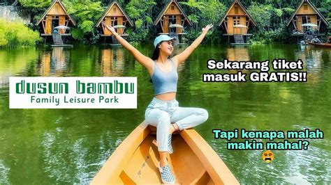 Dusun Bambu Terbaru Wisata Terkenal Di Bandung Youtube