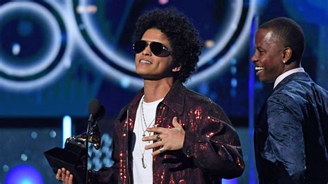 Bruno Mars Sweeps Major Categories At 2018 Grammy Awards Wbfo