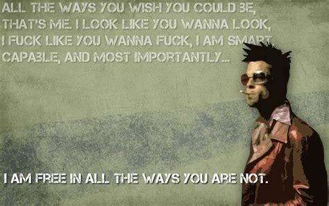 Wallpaper Quote Text Inspirational Emotion Poster Fight Club
