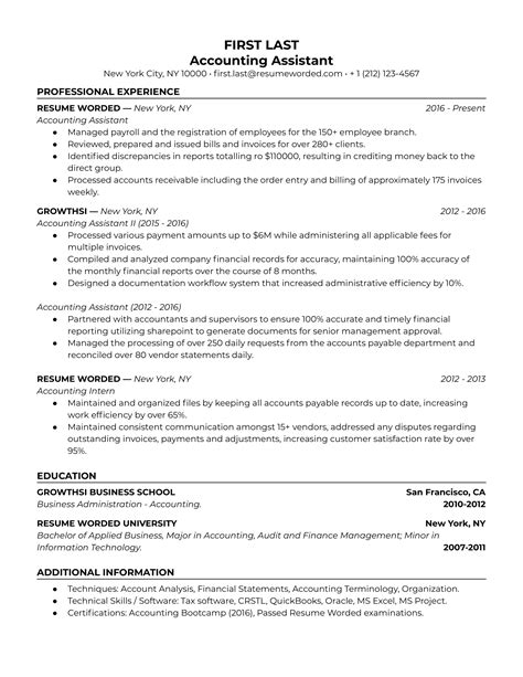 Accounting Manager Resume Example For 2023 Resume Worded Vrogue