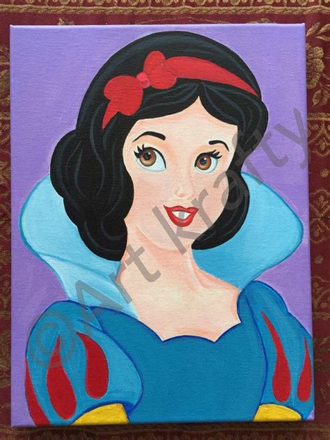 Disney Princess Snow White Painting With Images Disney Princess