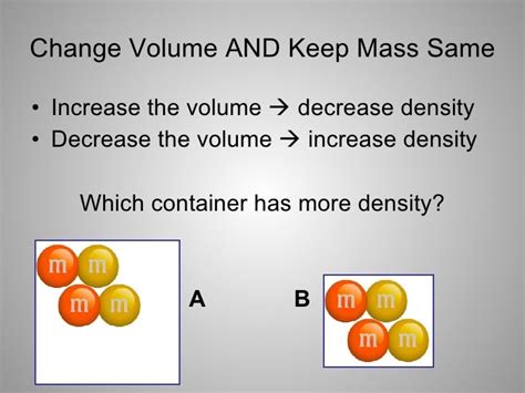 Density Mass And Weight