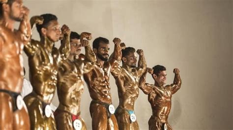 Muscle Power Mumbai Men Compete In Bodybuilding Competition Hindustan Times