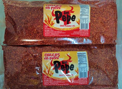 Don Pepe Chile Powder 5 En Polvo 500g 2 Pack