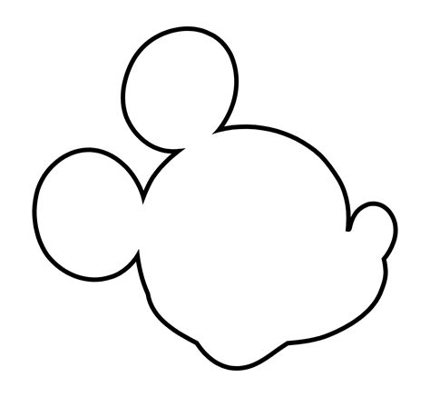 10 Best Printable Mickey Head Template Pdf For Free At Printablee