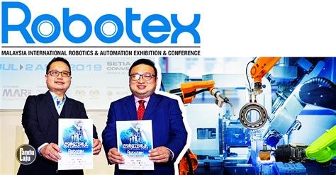 Saya nak bagi tahu, abang jangan ketar bang saya tengok abang pun saya ketar. Persidangan dan Pameran Robotik dan Automasi Robotex ...