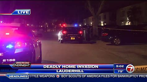 Lauderhill Police Investigating Home Invasion That Left 1 Dead Wsvn 7news Miami News