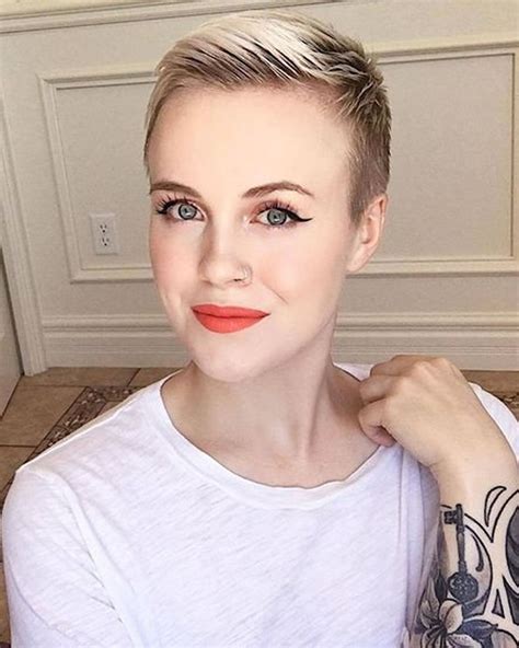 Super Very Short Pixie Haircuts And Hair Colors For 2018 2019 Page 7