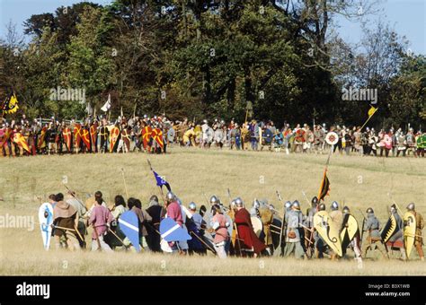 Battle Of Hastings Saxon And Norman Warriors Soldiers Historical Re