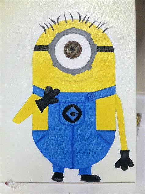 Minion Dispicable Me Oil Painting Canvas Art Canvas Painting Painting