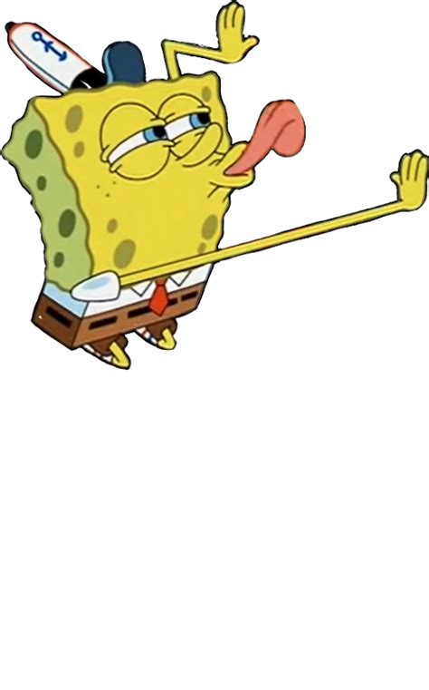 480 X 771 32 Spongebob Licking Meme Clipart Full Size Clipart