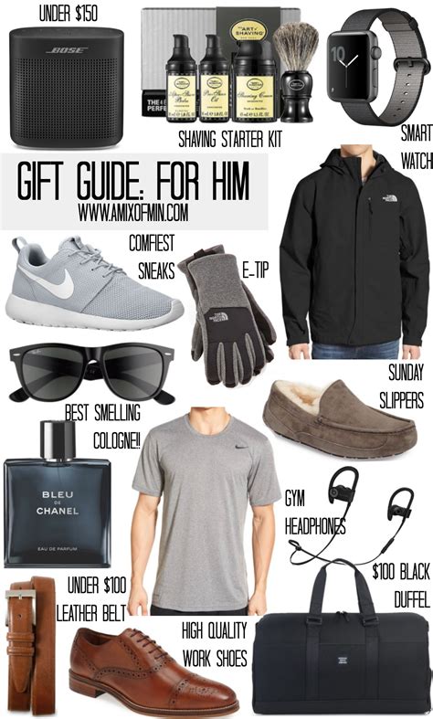 Ultimate Holiday Christmas Gift Guide For Him Diy Gifts For Him