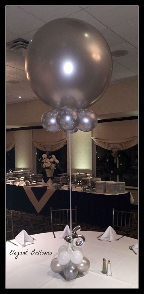 Large Balloon Table Centre Piece Wedding Balloons Balloon Table