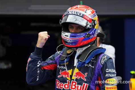 The world champion headed lotus drivers kimi raikkonen and romain grosjean, who denied paul di resta a first career podium in the closing laps. Sebastian Vettel, Red Bull Racing celebrates his pole ...