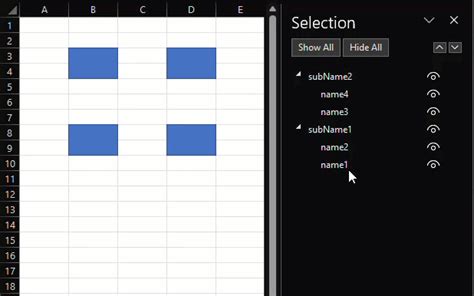 Excel Select Subgroup Of Shapes In VBA Stack Overflow