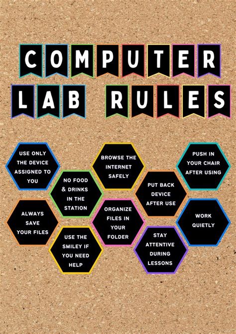 computer lab design computer lab posters computer lab rules school computer lab school