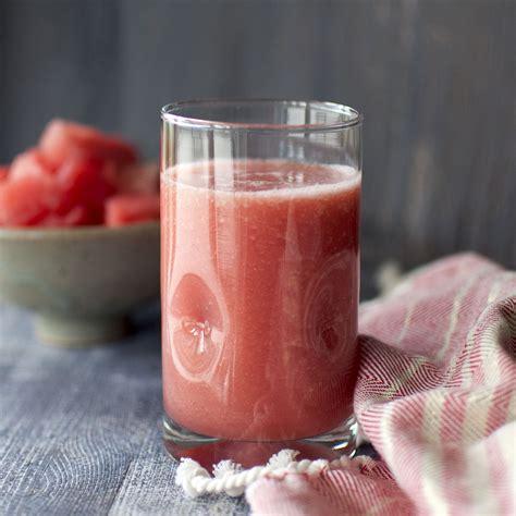 Watermelon Banana Juice Recipe Summer Refresher Cookshideout