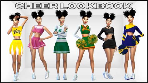Sudal Cheerleader Set The Sims 4 Sims 4 Sims 4 Dresses Sims 4 Images