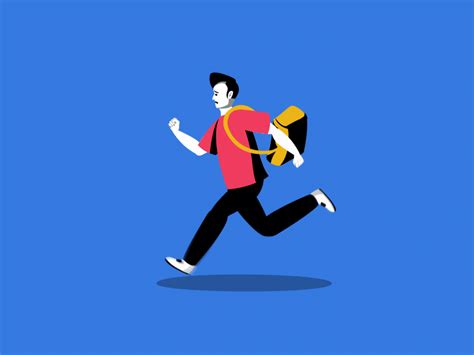 Rundribbble Running Late Motion Graphics Animation Video Production